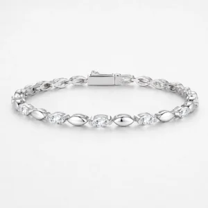Livia Marquise Link Tennis Bracelet