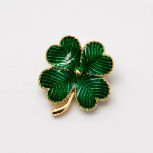 Celia Four-Leaf Clover Enamel Pin