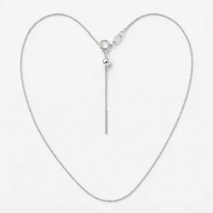 Elena Fine Adjustable Box Jewelry Chain