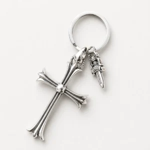 Lucian Gothic Cross Charm Keychain